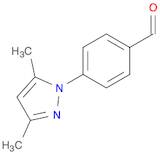 4-(3,5-dimethyl-1H-pyrazol-1-yl)benzaldehyde