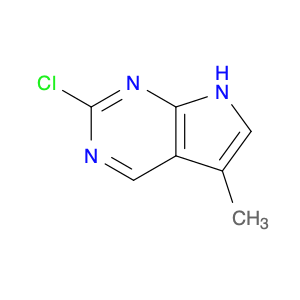 2-Chloro-5-methyl-7H-pyrrolo[2,3-d]pyrimidine