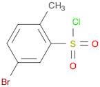 5-Bromo-2-methylbenzene-1-sulfonyl chloride