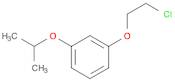 1-(2-CHLOROETHOXY)-3-ISOPROPOXYBENZENE