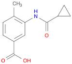 3-[(cyclopropylcarbonyl)amino]-4-methylbenzoic acid