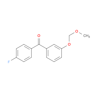 (4-FLUOROPHENYL)[3-(METHOXYMETHOXY)PHENYL]METHANONE