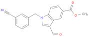 1-(3-CYANO-BENZYL)-3-FORMYL-1H-INDOLE-5-CARBOXYLIC ACID METHYL ESTER