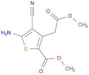 METHYL 5-AMINO-4-CYANO-3-(2-METHOXY-2-OXOETHYL)THIOPHENE-2-CARBOXYLATE