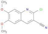 2-Chloro-6,7-dimethoxy-3-quinolinecarbonitrile