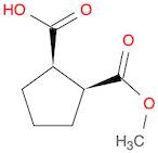 cis-2-(Methoxycarbonyl)cyclopentanecarboxylic acid