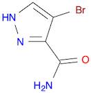 4-Bromo-1H-pyrazole-3-carboxamide