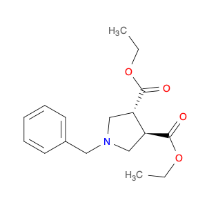 (3R,4R)-Diethyl1-benzylpyrrolidine-3,4-dicarboxylate