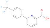 6-(4-(Trifluoromethyl)phenyl)picolinic acid