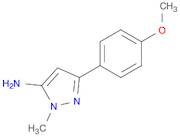 3-(4-Methoxyphenyl)-1-methyl-1H-pyrazol-5-amine