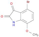 4-Bromo-7-methoxyindoline-2,3-dione