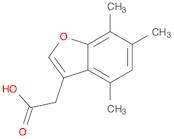 (4,6,7-TRIMETHYL-1-BENZOFURAN-3-YL)ACETIC ACID