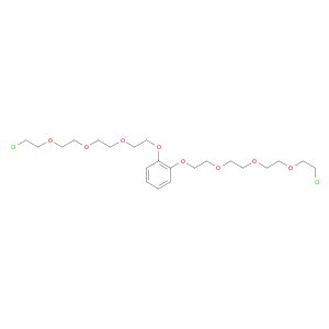Benzene, 1,2-bis[2-[2-[2-(2-chloroethoxy)ethoxy]ethoxy]ethoxy]-