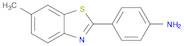 2-(4-Aminophenyl)-6-methylbenzothiazole