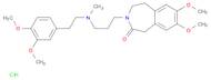 3-[3-[[2-(3,4-DIMETHOXYPHENYL)ETHYL]METHYLAMINO]PROPYL]-1,3,4,5-TETRAHYDRO-7,8-DIMETHOXY-2H-3-BE...