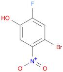 4-Bromo-2-fluoro-5-nitrophenol