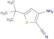 3-AMINO-5-(TERT-BUTYL)THIOPHENE-2-CARBONITRILE