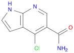 1H-Pyrrolo[2,3-b]pyridine-5-carboxamide, 4-chloro-