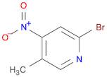 2-Bromo-5-methyl-4-nitropyridine