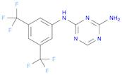 N2-(3,5-Bis(trifluoromethyl)phenyl)-1,3,5-triazine-2,4-diamine