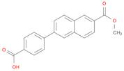 4-(6-(METHOXYCARBONYL)NAPHTHALEN-2-YL)BENZOIC ACID