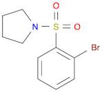 1-(2-Bromophenylsulfonyl)pyrrolidine