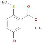 Methyl 5-bromo-2-(methylthio)benzoate