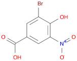 3-Bromo-4-hydroxy-5-nitrobenzoic acid