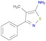 4-Methyl-3-phenylisothiazol-5-amine