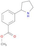 Methyl 3-(pyrrolidin-2-yl)benzoate