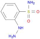 BENZENESULFONAMIDE, 2-HYDRAZINO-