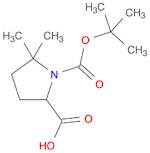 1-(tert-butoxycarbonyl)-5,5-dimethylpyrrolidine-2-carboxylic acid