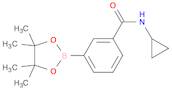 N-Cyclopropyl-3-(4,4,5,5-tetramethyl-1,3,2-dioxaborolan-2-yl)benzamide