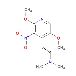2,5-Dimethoxy-4-[2-(dimethylamino)ethenyl]-3-nitropyridine