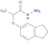 2-(2,3-DIHYDRO-1H-INDEN-5-YLOXY)PROPANOHYDRAZIDE