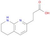 5,6,7,8-TETRAHYDRO-1,8-NAPHTHYRIDIN-2-PROPOINIC ACID