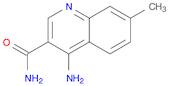 3-Quinolinecarboxamide, 4-amino-7-methyl-