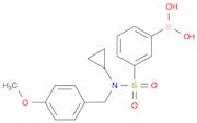 (3-(N-Cyclopropyl-N-(4-methoxybenzyl)sulfamoyl)phenyl)boronic acid