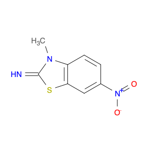 3-METHYL-6-NITRO-3H-BENZOTHIAZOL-2-YLIDENEAMINE