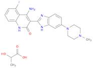 4-Amino-5-fluoro-3-(6-(4-methylpiperazin-1-yl)-1H-benzo[d]imidazol-2-yl)quinolin-2(1H)-one 2-hyd...