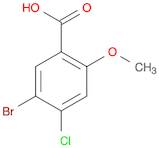 5-Bromo-4-chloro-2-methoxybenzoic acid