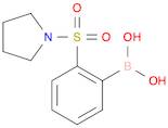 2-(PYRROLIDIN-1-YLSULPHONYL)BENZENEBORONIC ACID 97