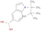 1-(TERT-BUTYLDIMETHYLSILYL)-1H-INDOL-5-YLBORONIC ACID 97