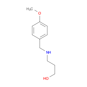 1-Propanol, 3-[[(4-methoxyphenyl)methyl]amino]-