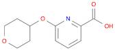 6-((Tetrahydro-2H-pyran-4-yl)oxy)picolinic acid