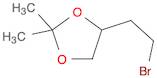 1,3-Dioxolane, 4-(2-bromoethyl)-2,2-dimethyl-