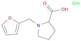 1-(Furan-2-ylmethyl)pyrrolidine-2-carboxylic acid hydrochloride