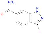 3-Iodo-1H-indazole-6-carboxamide