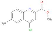 Methyl 4-chloro-6-methylquinoline-2-carboxylate