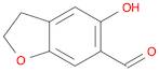 5-Hydroxy-2,3-dihydrobenzofuran-6-carbaldehyde